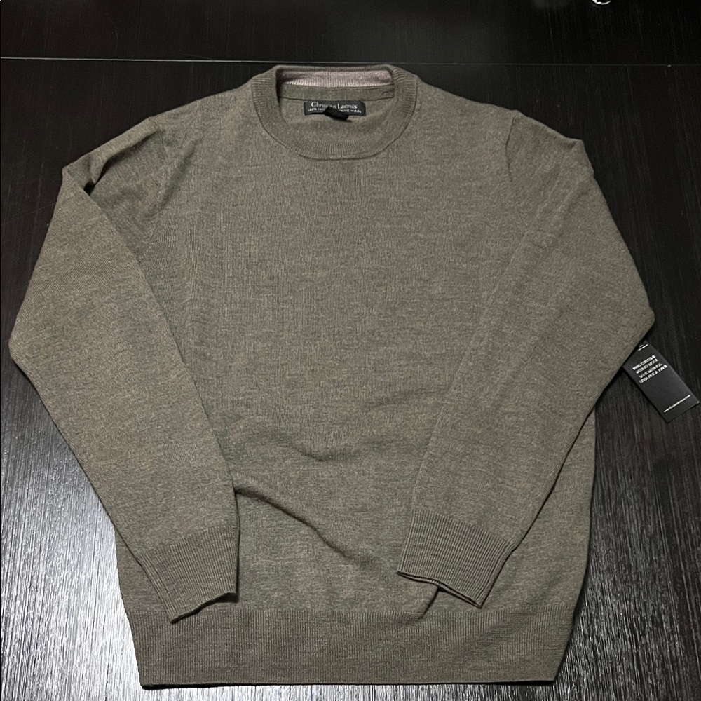 Christian Lacroix Merino Wool Crewneck Sweater